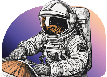 deverywhere - astronaute qui répare un objet